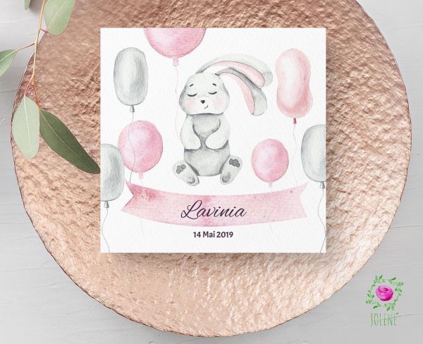InvitaÈ›ie botez BUNNY