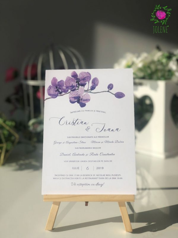 InvitaÈ›ie de nuntÄƒ SWEET LOVE