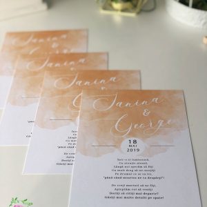InivtaÈ›ie de nunÄƒ ROSE DIAPHANE - imagine 2